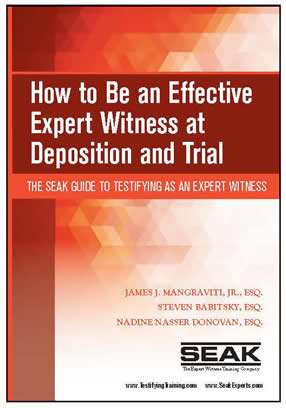 How to be an Effective Expert Witness
